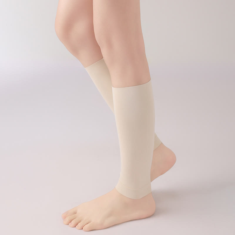 Solid Color Basic Breathable Calf Sleeves - image 7