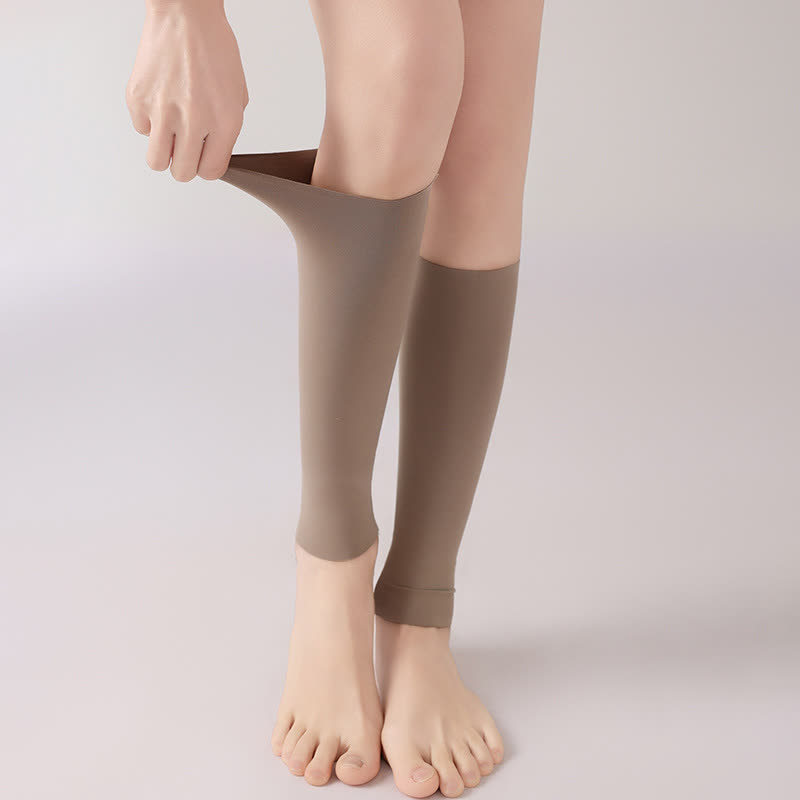 Solid Color Basic Breathable Calf Sleeves - image 0