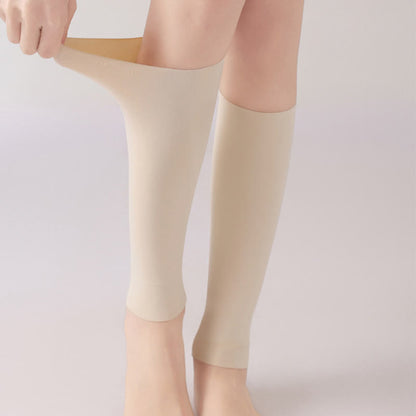 Solid Color Basic Breathable Calf Sleeves - image 5