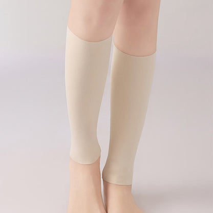 Solid Color Basic Breathable Calf Sleeves - image 4