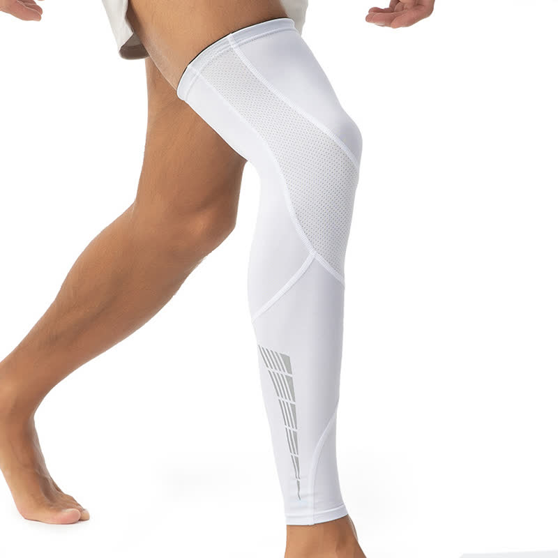 Reflective Non-slip Cycling Compression Thigh Sleeves - image 4