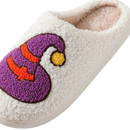 Plus Size Halloween Element Print Slippers - image 6