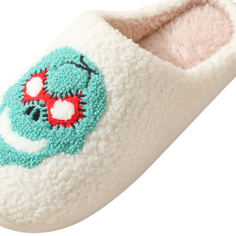 Plus Size Halloween Cartoon Mask Slippers - image 8