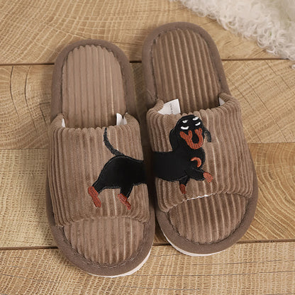 Plus Size Cute Dachshund Slippers - image 12