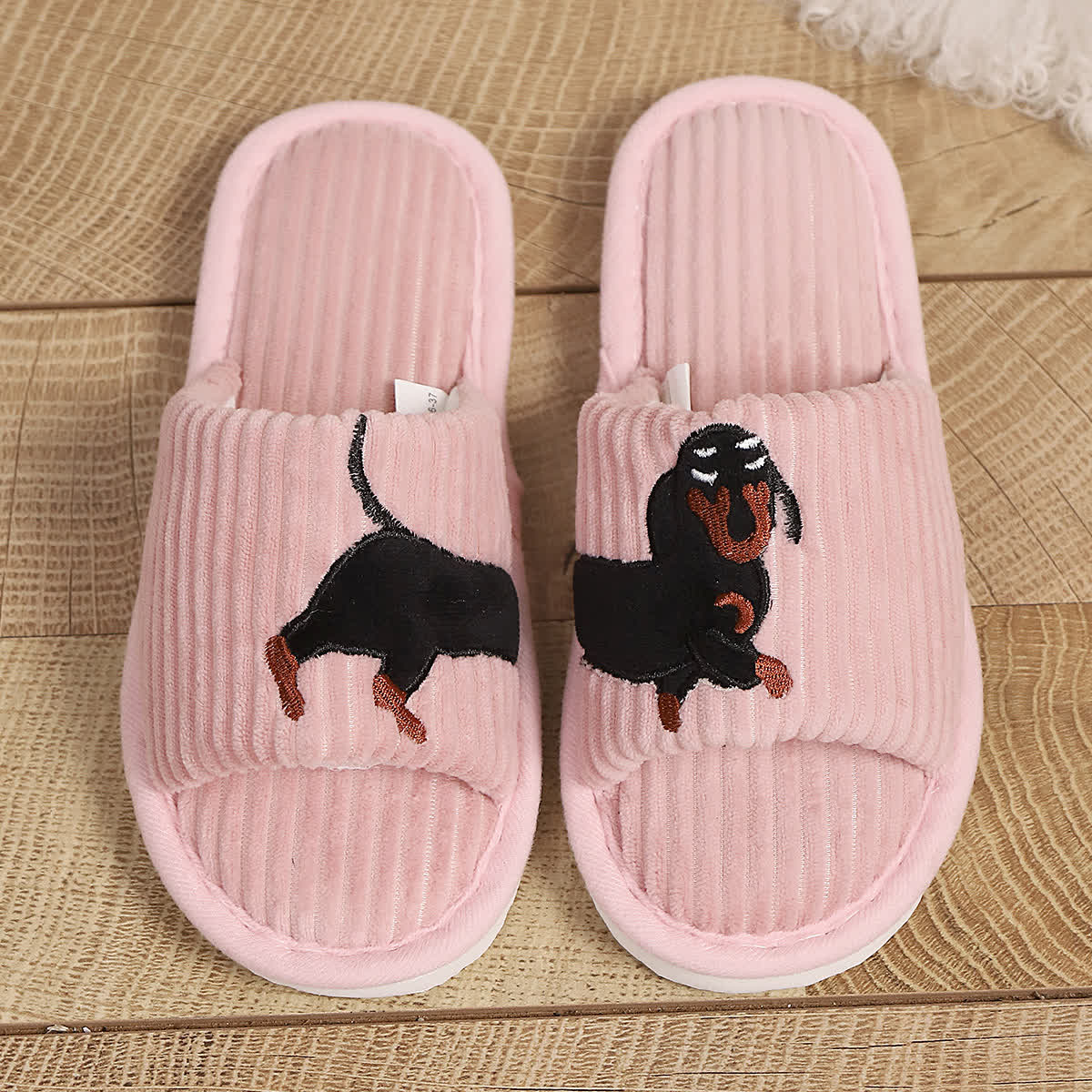 Plus Size Cute Dachshund Slippers - image 5