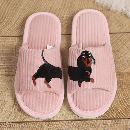 Plus Size Cute Dachshund Slippers - image 5