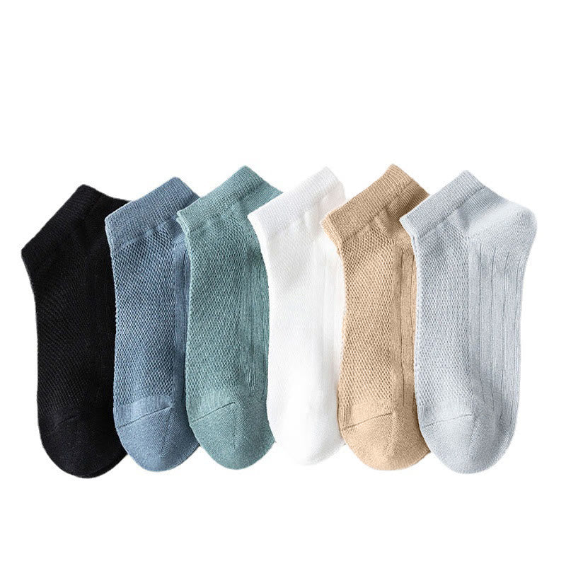 Athletic Mesh Ankle Socks(12 Pairs) - Multicolor*2 - EU36-45(US3-11) - image 16