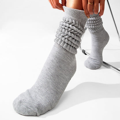 Printed Sole Knee High Socks - image 17