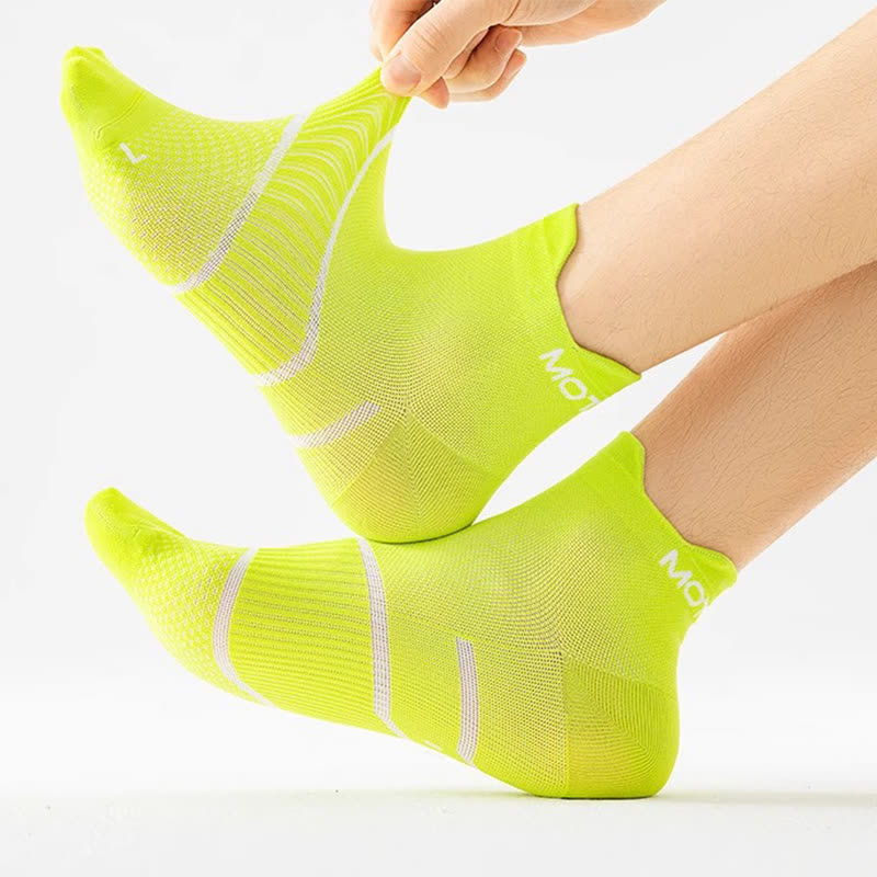 Plus Size Pinstripe Sports Ankle Compression Socks(6 Pairs) - image 10