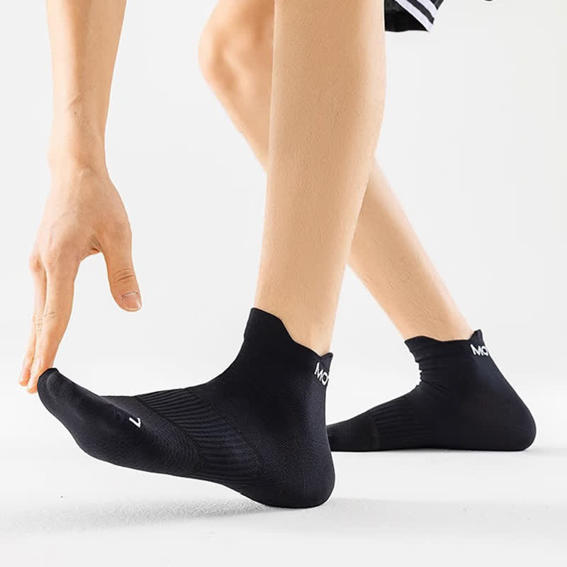 Plus Size Pinstripe Sports Ankle Compression Socks(6 Pairs) - image 6