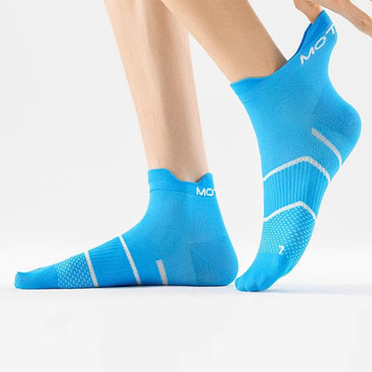 Plus Size Pinstripe Sports Ankle Compression Socks(6 Pairs) - image 8