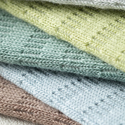 Solid Color Comfortable Mesh Cotton No Show Socks(8 Pairs) - image 15