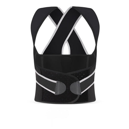 Invisible Breathable Posture Corrector Shoulder Brace - Black - 2XL - image 7