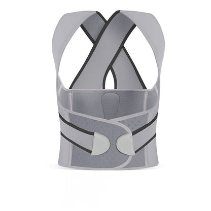 Invisible Breathable Posture Corrector Shoulder Brace - Grey - 2XL - image 8