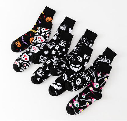 Halloween Black Series Quarter Socks(8 Pairs) - image 3