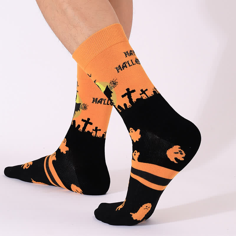 Halloween Night Series Quarter Socks(5 Pairs) - image 10