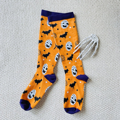 Plus Size Cute Halloween Styles Compression Socks(3 Pairs) - image 1
