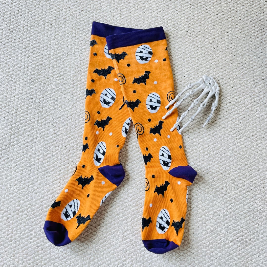 Plus Size Cute Halloween Styles Compression Socks - image 1