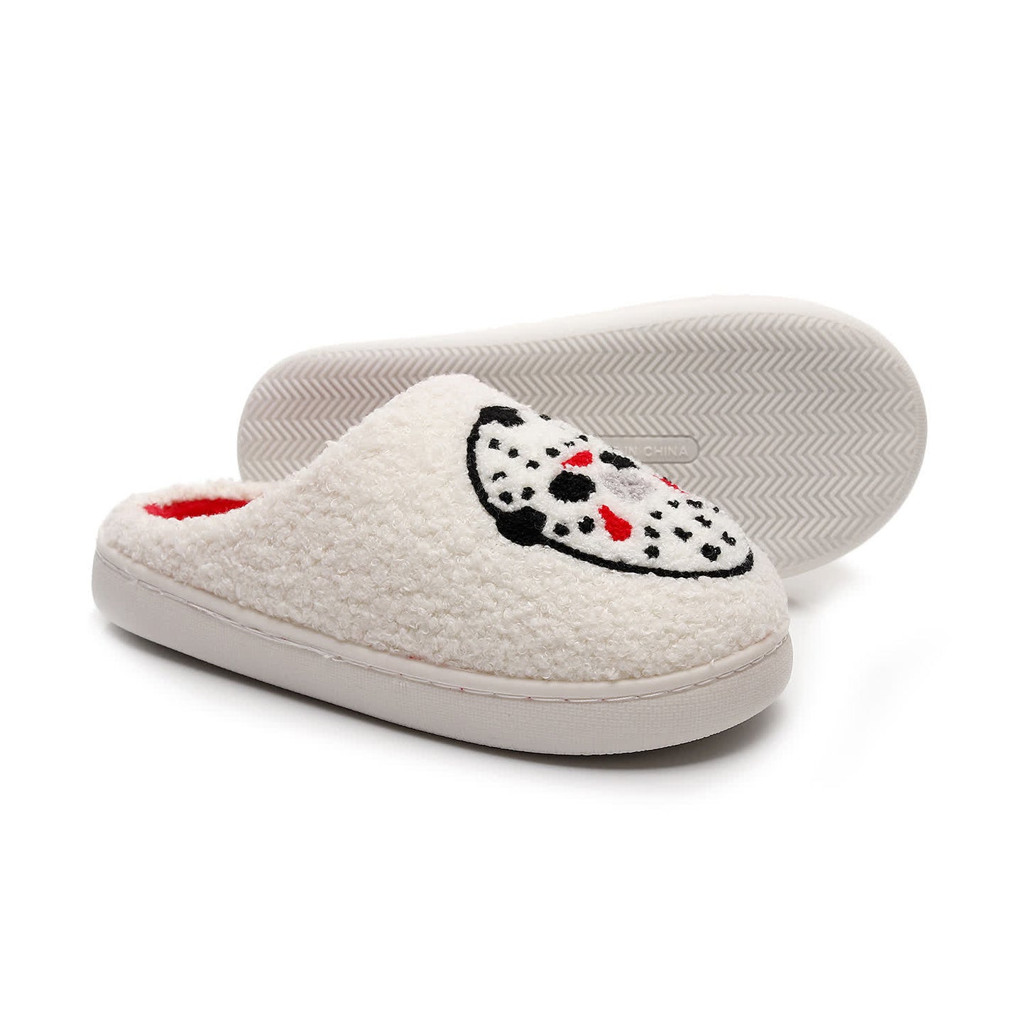 Plus Size Halloween Cartoon Spooky Print Slippers - image 13