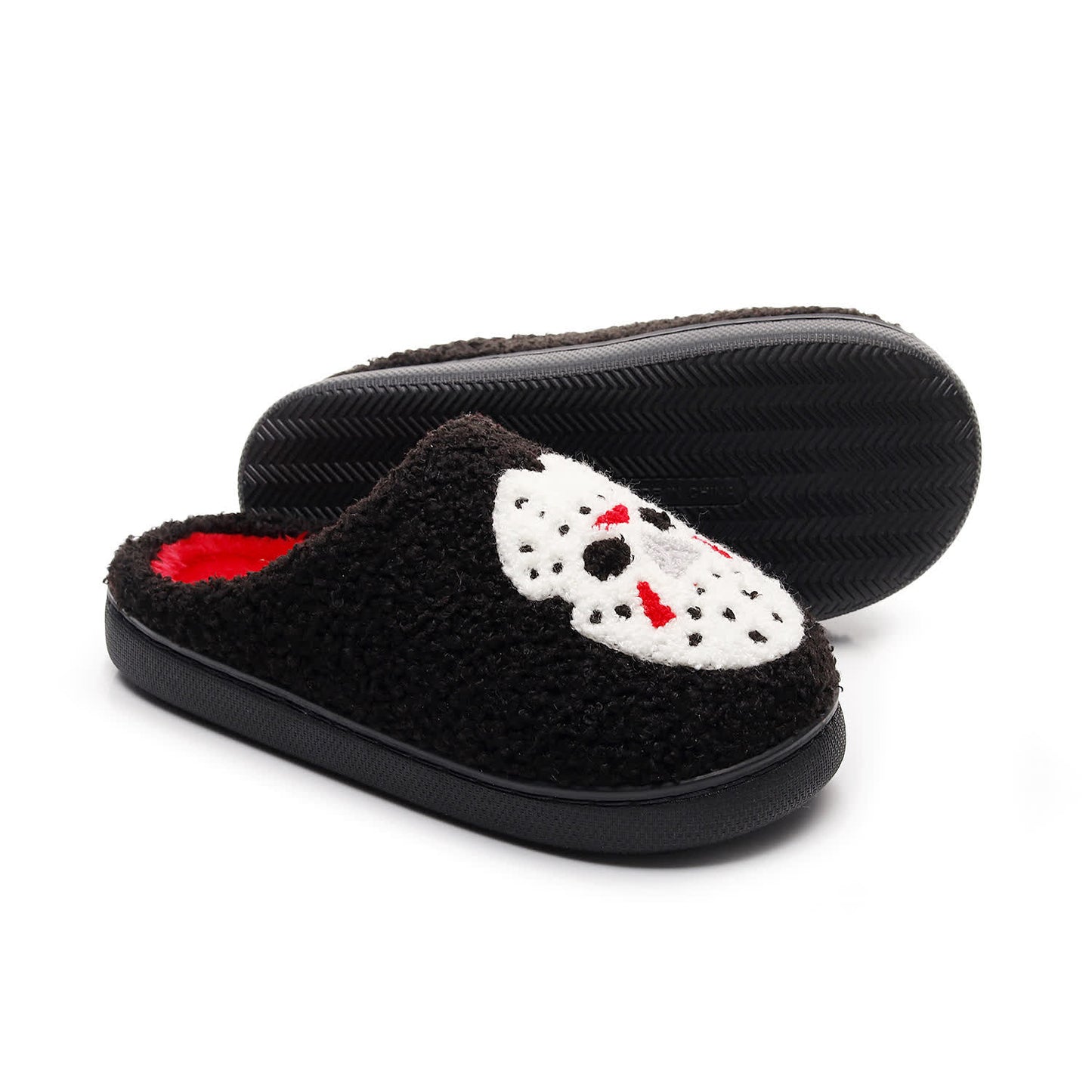 Plus Size Halloween Cartoon Spooky Print Slippers - image 4