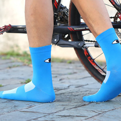 Eye Print Quarter Compression Socks(6 Pairs) - image 9