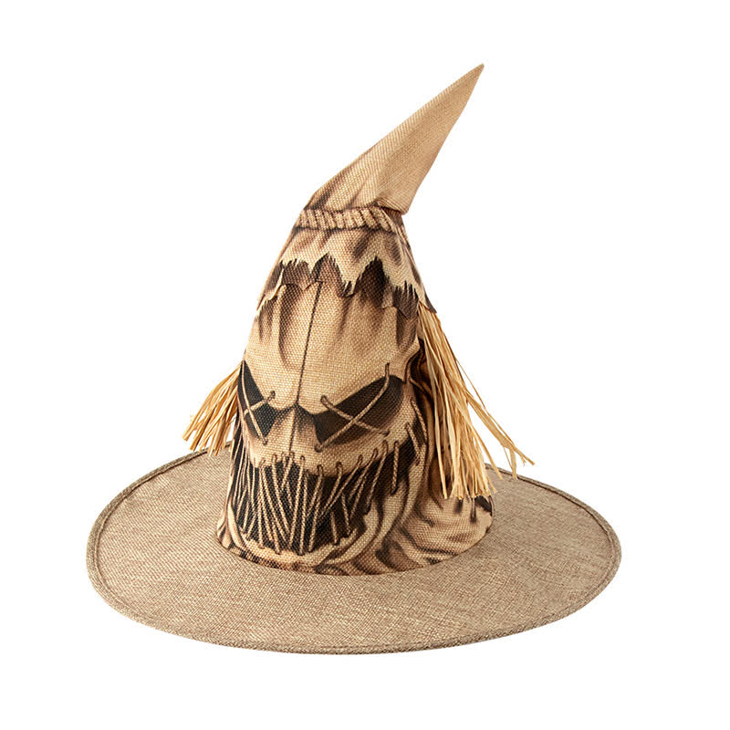 Plus Size Halloween Scarecrow Witch Hat - image 5