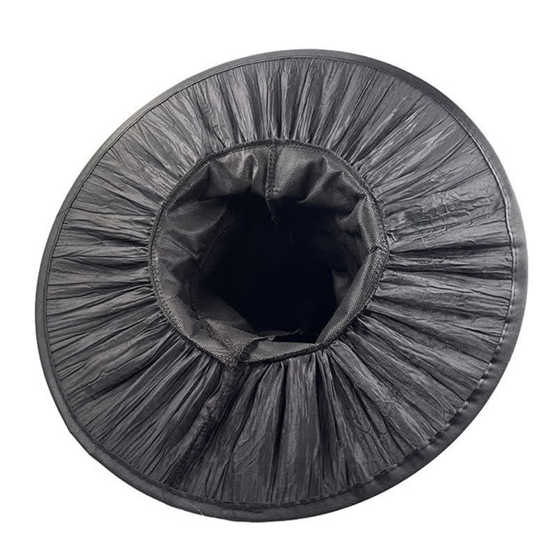 Halloween Gorgeous Large Brim Witch Hat - image 4