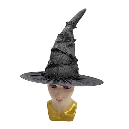 Halloween Gorgeous Large Brim Witch Hat - image 2