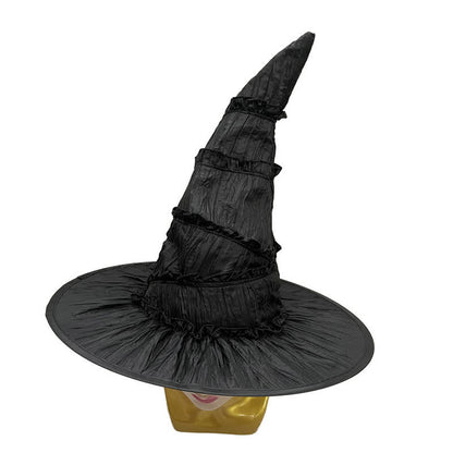 Halloween Gorgeous Large Brim Witch Hat - image 0