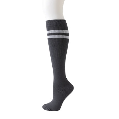 Striped Knee High Compression Socks(6 Pairs) - image 2