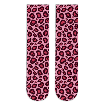 Wild Leopard Camouflage Print Knee High Socks(5 Pairs) - D - EU36-42(US3-8.5) - image 11