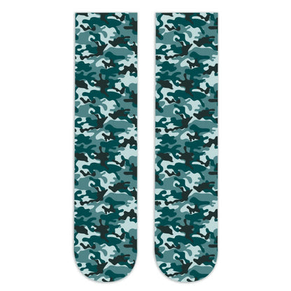 Wild Leopard Camouflage Print Knee High Socks(5 Pairs) - G - EU36-42(US3-8.5) - image 16