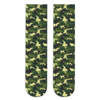 Wild Leopard Camouflage Print Knee High Socks(5 Pairs) - I - EU36-42(US3-8.5) - image 18