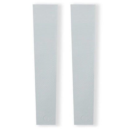 Solid Color Stirrup  Breathable Non-slip Thigh Sleeves - Grey - XL - image 8