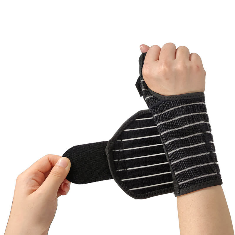 Elastic Strap Sport Compression Wrist Braces - image 2