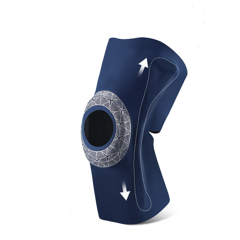 Shock Absorbing Sports Knee Pads - Navy Blue - XL - image 9