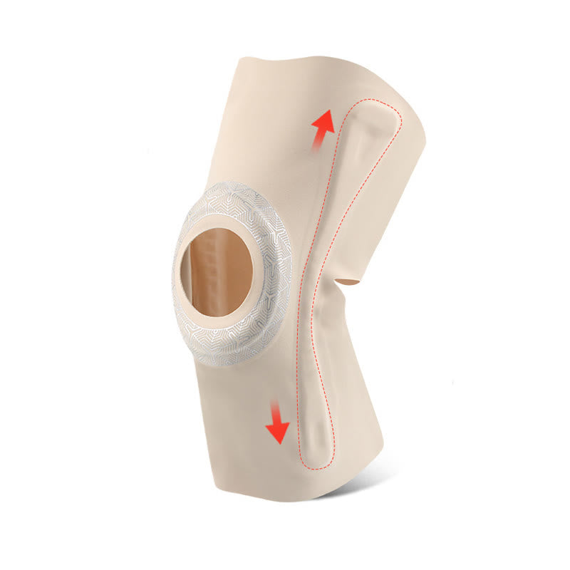 Shock Absorbing Sports Knee Pads - Nude - XL - image 10