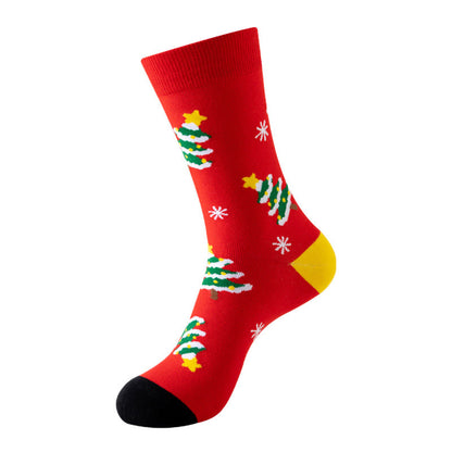 Christmas Pattern Quarter Socks(3 Pairs) - image 11