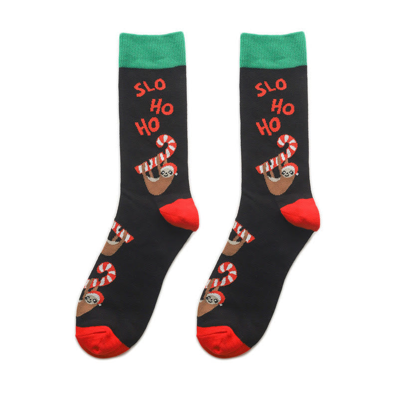 Christmas Creative Quarter Socks(5 Pairs) - image 5