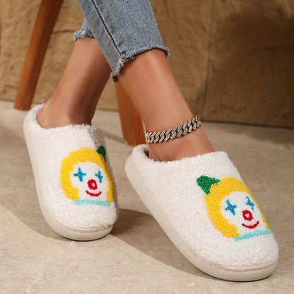 Plus Size Clown Slippers - image 0