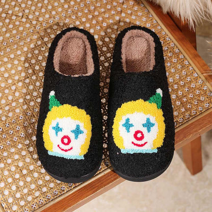 Plus Size Clown Slippers - Black - EU46-47(US12-12.5) - image 8