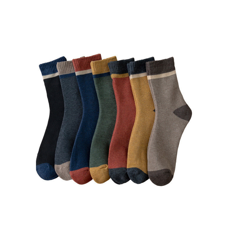 Trendy Classics Quarter Socks(7 Pairs) - Multicolor - EU39-43(US6-9) - image 9
