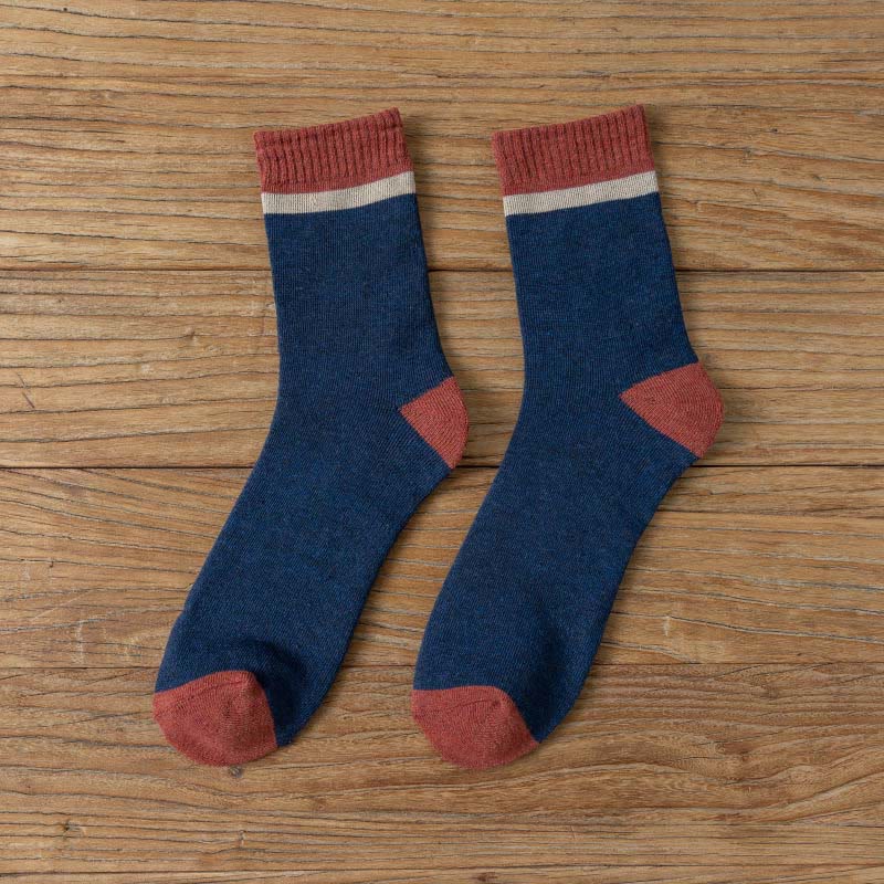 Trendy Classics Quarter Socks(7 Pairs) - Navy Blue - EU39-43(US6-9) - image 14