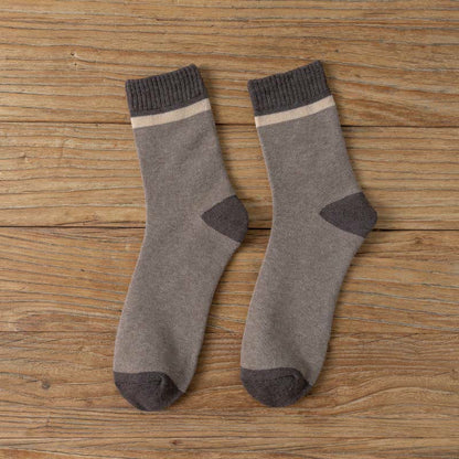 Trendy Classics Quarter Socks(7 Pairs) - Coffee - EU39-43(US6-9) - image 12