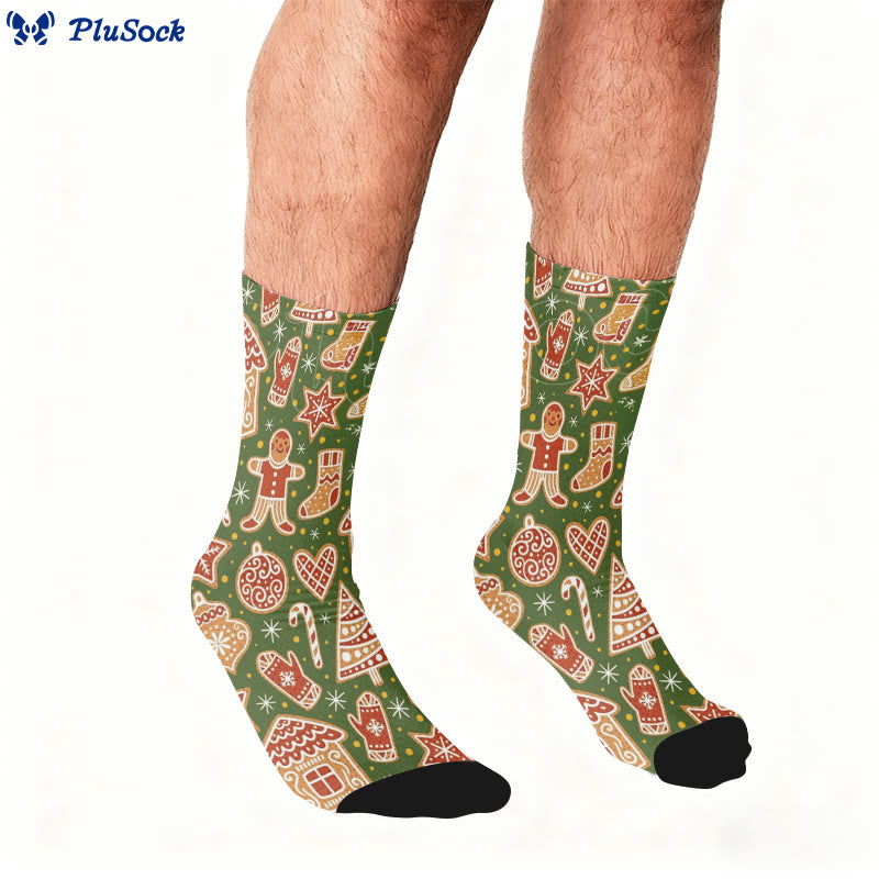 Cute Christmas Quarter Socks - image 1