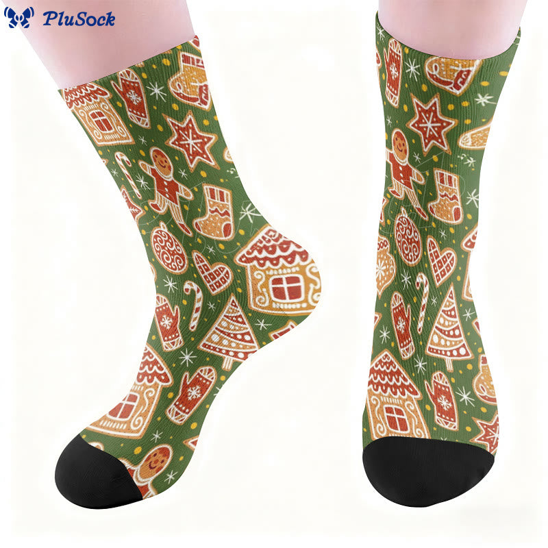 Cute Christmas Quarter Socks - image 2