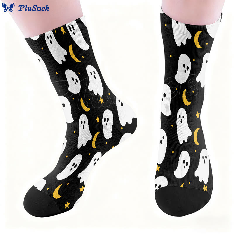 Lovely Ghost Quarter Socks - image 1