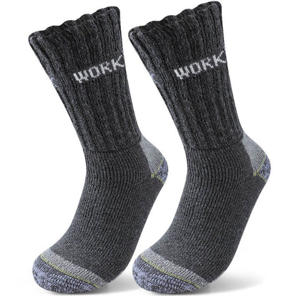Thickened Cold Protection Quarter Socks(3 Pairs) - Dark Grey - EU39-45(US6-11) - image 3
