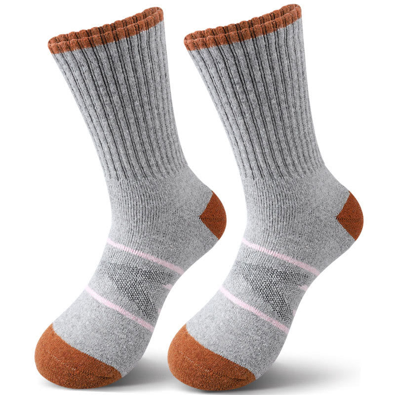 Line Quarter Socks(4 Pairs) - Light Gray - EU36-42(US3-8.5) - image 5