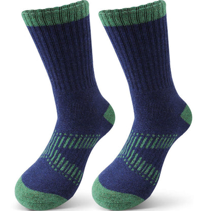 Wool Hike Quarter Socks(4 Pairs) - Green - EU36-42(US3-8.5) - image 4